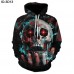 2018 Unisex 3D Print Novelty Hip-Hop Funny Hoodies Pullover Casual Sweatshirt