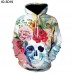 2018 Unisex 3D Print Novelty Hip-Hop Funny Hoodies Pullover Casual Sweatshirt