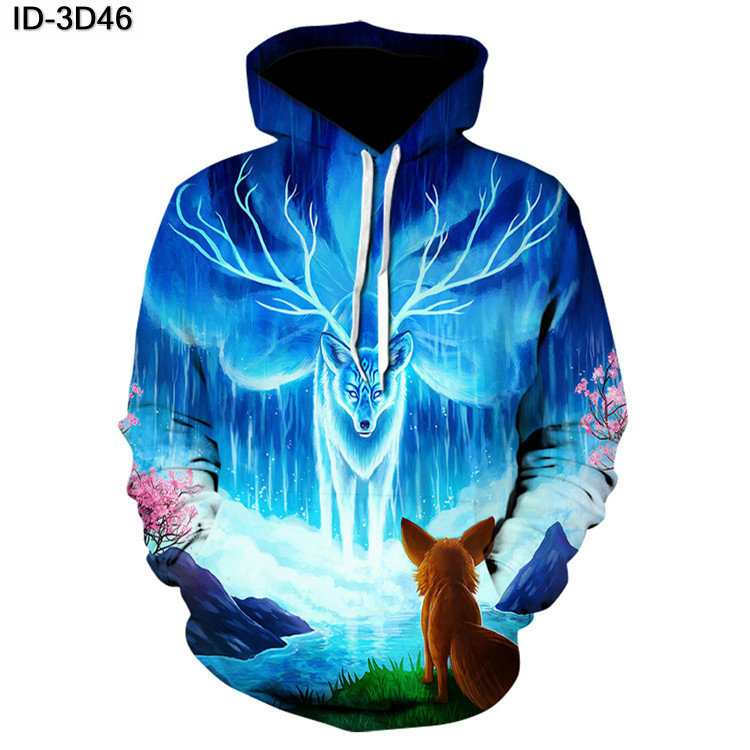 2016 New Fall/Winter Street Wear Novelty Hoodies Men Women Skulls Painted 3d Printing Pullover Hallo 32752839108 3 800x800