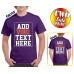 Custom 2 sided T-Shirts - DESIGN YOUR OWN SHIRT - FRONT and BACK Printing on Shirts