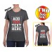 Custom 2 sided T-Shirts for Women - DESIGN YOUR OWN SHIRT