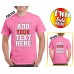 Custom 2 sided T-Shirts - DESIGN YOUR OWN SHIRT - FRONT and BACK Printing on Shirts