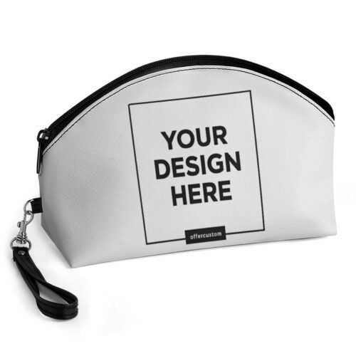 Home Personalized Design Curved Makeup Bag